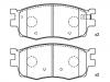 剎車片 Brake Pad Set:58101-1GA00