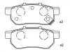 剎車片 Brake Pad Set:43022-SAA-E50