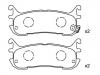 剎車(chē)片 Brake Pad Set:NAY5-26-43Z