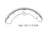 剎車(chē)蹄片 Brake Shoe Set:41060-01D27