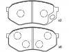 剎車(chē)片 Brake Pad Set:MC862939