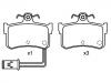 剎車片 Brake Pad Set:43022-SG9-V00