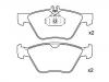 Brake Pad Set:002 420 50 20