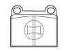 Brake Pad Set:171 698 151 B